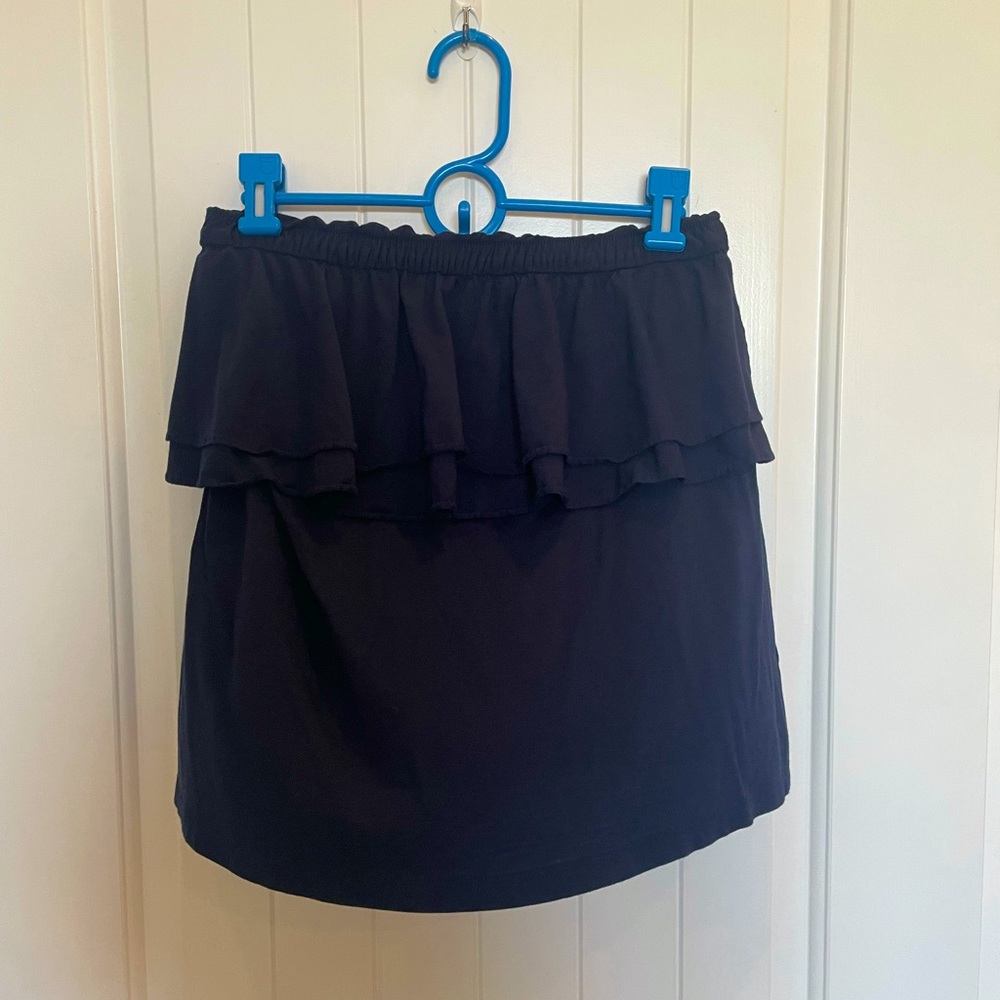 Lilly Pulitzer Strapless Navy Top